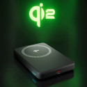 SBS Mag Power Qi2 5000 mAh powerbanka pro MagSafe - černá