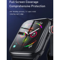 BASEUS SGAPWA4-G01 Ochranné sklo 3D FULL-COVER 0.20mm pro Apple Watch 40mm