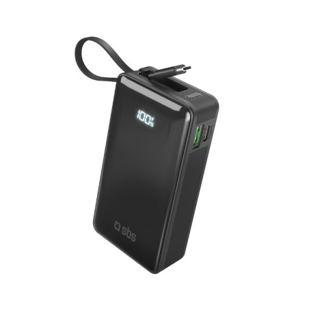 Powerbanka SBS 10000 mAh 20W - černá