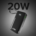 Powerbanka SBS 10000 mAh 20W - černá