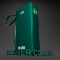 Powerbanka SBS 10000 mAh 20W s USB-C kabelem - zelená