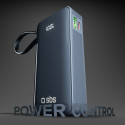 Powerbanka SBS 10000 mAh 20W s USB-C kabelem - tmavě šedá