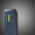 Powerbanka SBS 10000 mAh 20W s USB-C kabelem - tmavě šedá