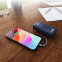 Powerbanka SBS 10000 mAh 20W s USB-C kabelem - tmavě šedá