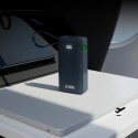 Powerbanka SBS 10000 mAh 20W s USB-C kabelem - tmavě šedá