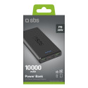 Powerbanka SBS TTBB10000FASTPD20K 10 000 mAh 20W PD černá