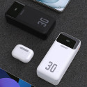 Powerbank Dudao K15MAX 30000mAh PD 22,5W – černá