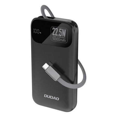 Powerbanka Dudao K31 10000 mAh 22.5W PD černá