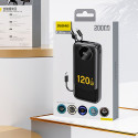 Powerbanka Dudao K13 10000mAh s kabelem – černá