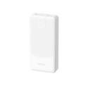 Powerbanka Dudao K10 10000mAh 2× USB-A bílá