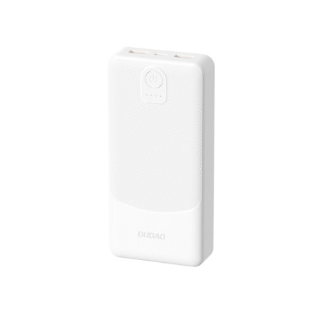 Powerbanka Dudao K10 10000mAh 2× USB-A bílá