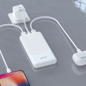 Powerbanka Dudao K10 10000mAh 2× USB-A bílá
