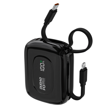 Powerbanka Dudao K32 10000 mAh 22,5 W - černá