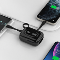 Powerbanka Dudao K32 10000 mAh 22,5 W - černá