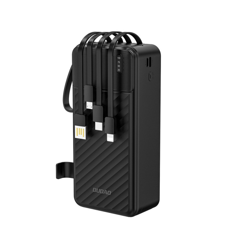 Powerbanka Dudao K11 MAX 30000mAh pro mobilní zařízení - černá