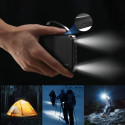 Powerbanka Dudao K11 10000mAh s kabely černá