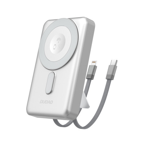 Powerbanka Dudao K29 10000 mAh PD 20W MagSafe - stříbrná