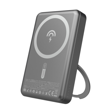 Powerbanka Dudao K28 10000mAh MagSafe 22,5W šedá