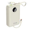 Powerbanka Dudao K14+ 20000 mAh 22,5 W bílá