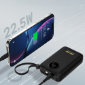 Powerbanka Dudao K14+ 20000 mAh 22,5 W černá