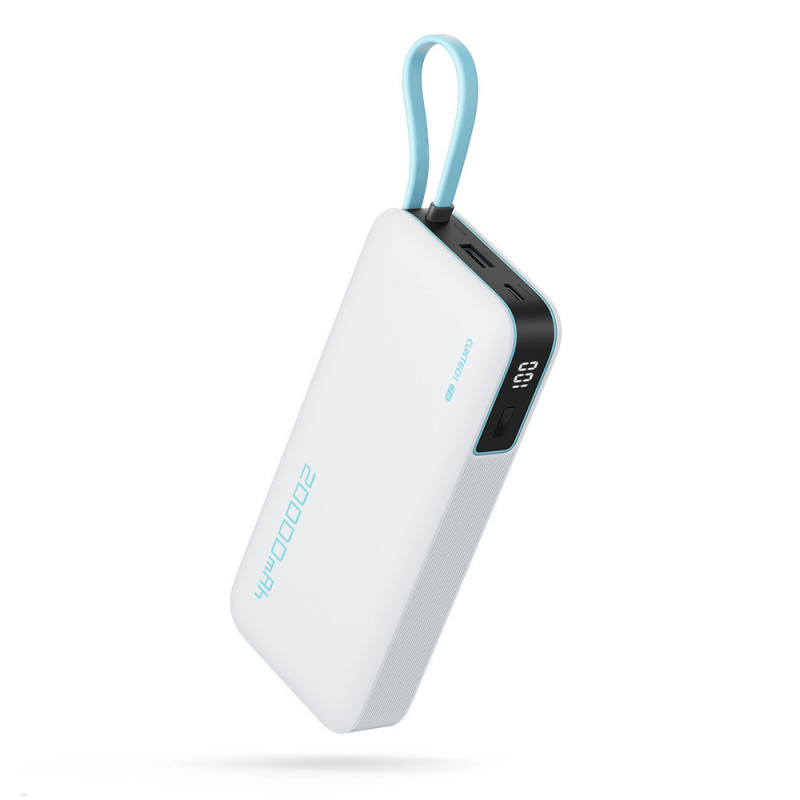 Powerbanka Cuktech CUKP200NGLLG 20.000mAh pro zařízení - bílá