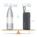 Cuktech CUKP200NGLDG 45W 20000mAh powerbanka šedá