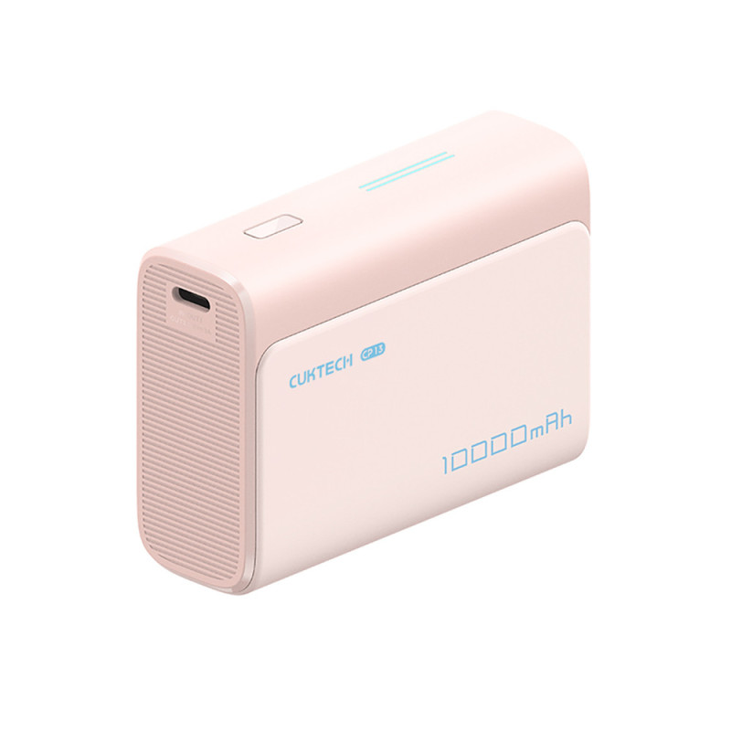 Powerbanka Cuktech CP13 30W 10000mAh pro dobíjení zařízení - růžová