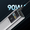 Powerbanka Cuktech CKPB100PGLBL 150W 10000mAh - šedá