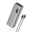 Cuktech P+Series No. 15 150W 20000mAh powerbanka - šedá
