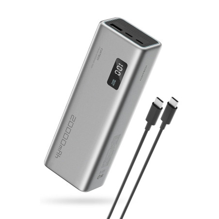 Cuktech P+Series No. 15 150W 20000mAh powerbanka - šedá