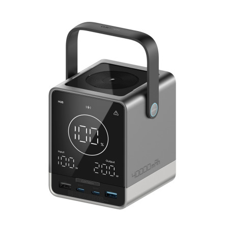 Powerbanka Cuktech P01CT 300W 40 000 mAh černá