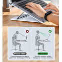 BASEUS SUDD-GY Mesh Portable Laptop Stand Stojánek pro laptop do 15", tmavě šedý