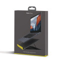 BASEUS SUDD-GY Mesh Portable Laptop Stand Stojánek pro laptop do 15", tmavě šedý