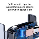 BASEUS SUHW01-0S Držák telefonu do auta s automatickým zavíráním, stříbrný