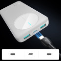 Powerbanka Joyroom JR-PBF12 10000mAh 3 porty - bílá
