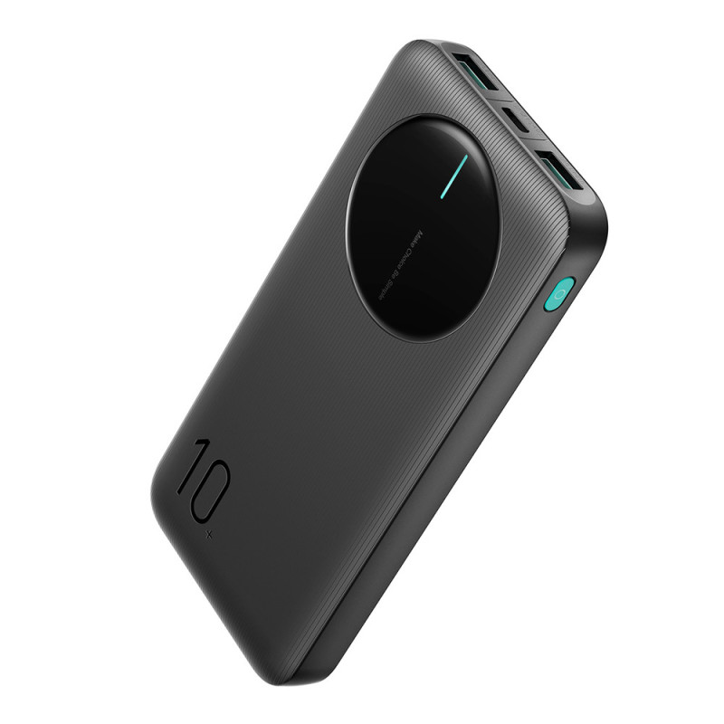 Powerbanka Joyroom JR-PBF12 10000mAh 2.4A 2x USB-A 1x USB-C pro nabíjení - black