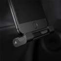 BASEUS SUHZ-01 Držák telefonu/tabletu (4,7-12,9") na hlavovou opěrku automobilu, černý