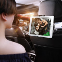 BASEUS SUHZ-01 Držák telefonu/tabletu (4,7-12,9") na hlavovou opěrku automobilu, černý