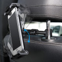 BASEUS SUHZ-01 Držák telefonu/tabletu (4,7-12,9") na hlavovou opěrku automobilu, černý