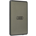 Powerbanka Audi BIG LOGO MagSafe 15W 5000mAh - šedá