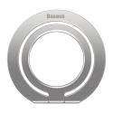 BASEUS SUCH000012 Halo Magnetický (MagSafe) kroužek s prstýnkem, stříbrný