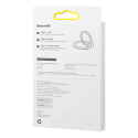 BASEUS SUCH000012 Halo Magnetický (MagSafe) kroužek s prstýnkem, stříbrný