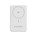 Powerbanka Wozinsky WLWP-10KA0Y3WS 22.5W PD Qi2 10000 mAh bílá