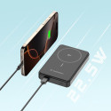 Powerbanka Wozinsky WLWP-10KA0Y3S 22,5W PD Qi2 10 000 mAh - black