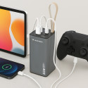 Powerbanka Wozinsky K65+ 65W 30000mAh – gray