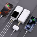 Powerbanka Tech-Protect PB03 30000mAh 22.5W - bílá