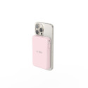 Powerbanka Tech-Protect PB31 LifeMag MagSafe 10000 mAh - růžová