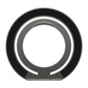 BASEUS SUCH000013 Halo Magnetický (MagSafe) kroužek s prstýnkem, šedý