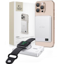 Powerbanka Tech-Protect PB33 LifeMag 5000mAh stříbrná