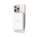 Tech-Protect LifeMag PB11 10000mAh MagSafe powerbanka - bílá